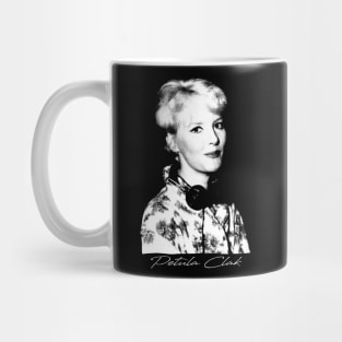 Petula Clark - Vintage portrait Mug